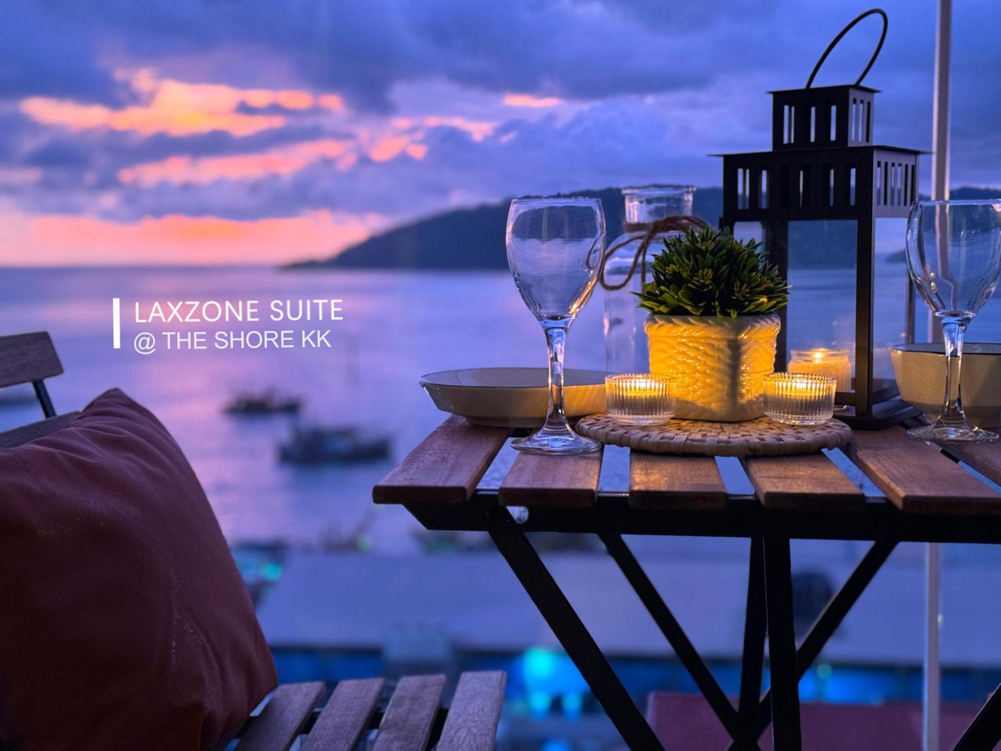 The Shore Cbd Kota Kinabalu By Laxzone Suite Bagian luar foto