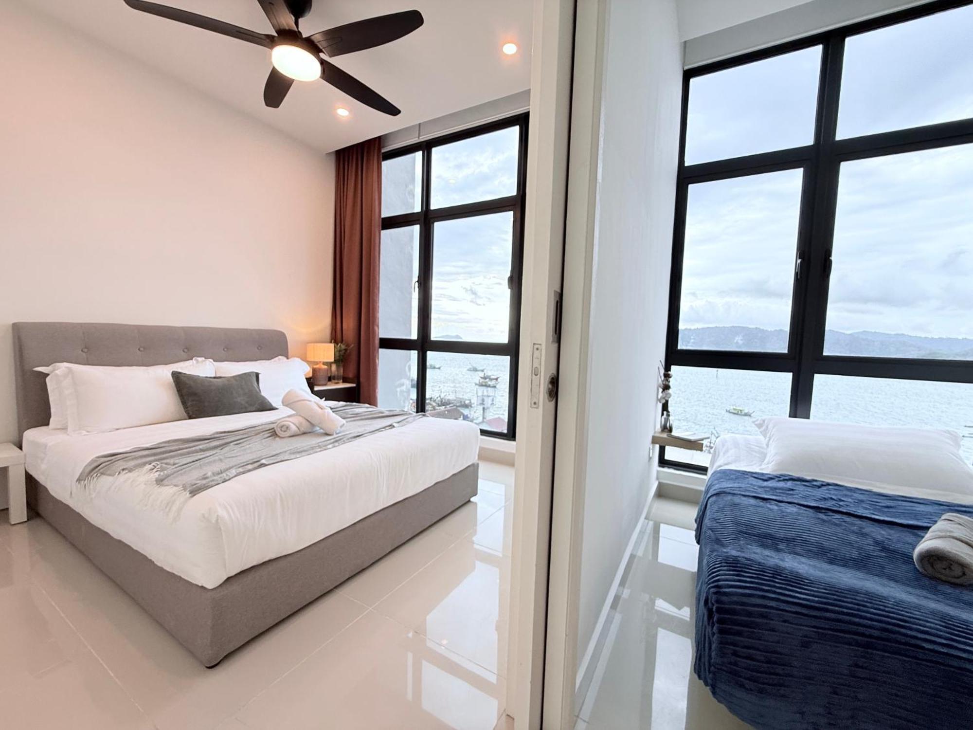 The Shore Cbd Kota Kinabalu By Laxzone Suite Bagian luar foto